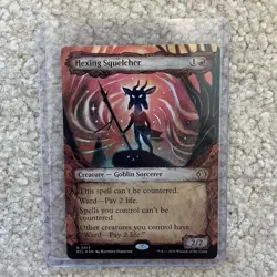 Magic: The Gathering NMT Showcase Hexing Squelcher Holo R 0317 Lorwyn Eclipsed - Image 1