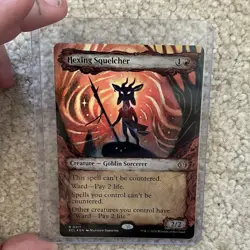 Magic: The Gathering NMT Showcase Hexing Squelcher Holo R 0317 Lorwyn Eclipsed - Image 2