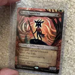 Magic: The Gathering NMT Showcase Hexing Squelcher Holo R 0317 Lorwyn Eclipsed - Image 3