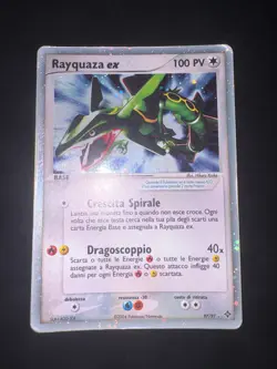 Carta Pokemon EX DRAGON - #97/97 Rayquaza ex - Ultra Rare Holo - ITA - Image 2