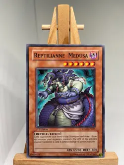 Reptilianne Medusa - 1st Edition SOVR-EN021 - NM - YuGiOh - Image 1