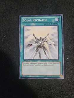 Yugioh Solar Recharge SDLI-EN026 Common 1st Ed - Image 1