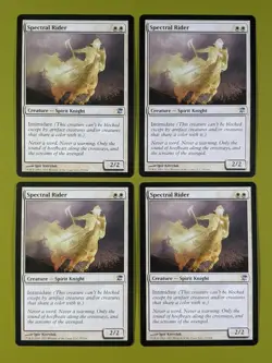 Spectral Rider x4 Innistrad 4x Playset Magic the Gathering MTG - Image 1