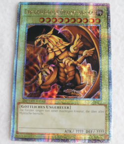 Der Geflugelte Drache Von Ra LC01-DE003 Quarter Century 25th Anniversary YuGiOh - Image 2