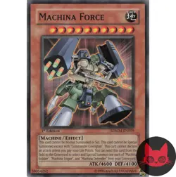 Yugioh Machina Force SDMM-EN009 Common 1st Edition LP - Image 1