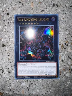 Yugioh TCG The Undying Legion MZMU-EN006 Ultra Rare 1st Edition NM - Image 3