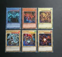 Lotto Promo set yugioh 25th Obelisk Slifer Drago Alato Drago Bianco Mago Nero - Image 1