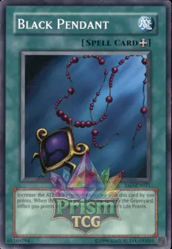 Black Pendant YSD-EN021 Yugioh - Image 1