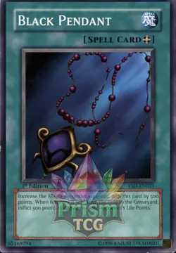 1st Ed Black Pendant YSD-EN021 Yugioh - Image 1