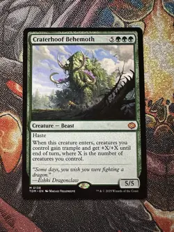 Craterhoof Behemoth Tarkir: Dragonstorm Regular - Image 1