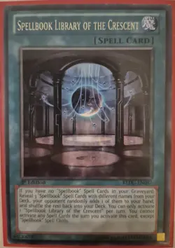 YuGiOh Spellbook Library of the Crescent Rare REDU-EN087 - Image 1