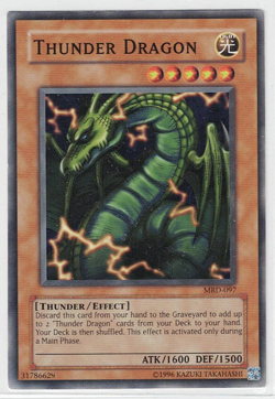 Donnerdrache Thunder Dragon - MRD-097 - NM - YuGiOh - Image 1