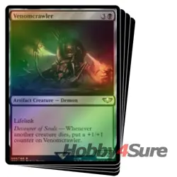 Foil Venomcrawler (surge Foil) X4 M/NM Magic: The Gathering MTG Warhammer 40,000 - Image 1