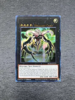 YuGiOh! Number 69: Heraldry Crest BLMM - Error Misprint Name Shift Near Mint - Image 1