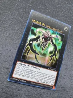 YuGiOh! Number 69: Heraldry Crest BLMM - Error Misprint Name Shift Near Mint - Image 5