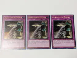 3x Destruction Sword Memories Ultra Rare Yugioh! Mega tins 2025 - Image 1