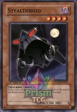 1st Ed Stealthroid GLAS-EN015 Yugioh - Image 1