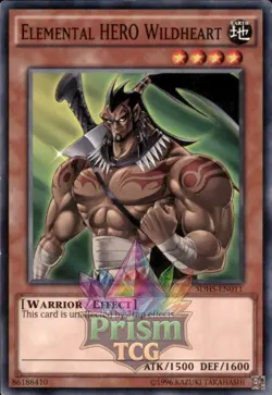 Elemental HERO Wildheart SDHS-EN011 Yugioh - Image 1