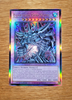 Yugioh Egyptian God Slime RA01-EN029 Collectors Rare English 1st Edition - Image 1