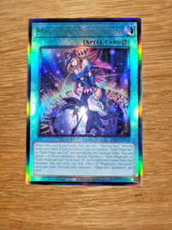 Yugioh Magicians Salvation RA01-EN068 Ultimate Rare English 1st Edition - Image 1