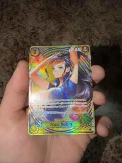 Bandai One Piece CCG Nico Robin EB03-055 SP Super Rare Heroines Alt Art Holo - Image 1