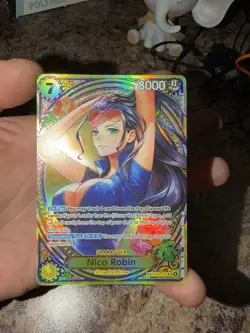 Bandai One Piece CCG Nico Robin EB03-055 SP Super Rare Heroines Alt Art Holo - Image 2