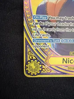 Bandai One Piece CCG Nico Robin EB03-055 SP Super Rare Heroines Alt Art Holo - Image 5