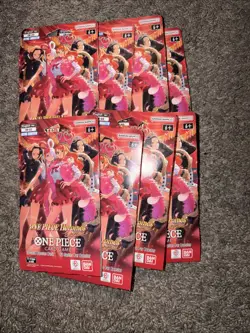 One Piece TCG Heroines Edition EB-03 Sleeved Booster Pack - X 8 packs English - Image 1