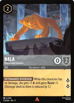 Nala Undaunted Lioness 173/204 Fabled Disney Lorcana - Image 1
