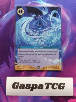 Disney Lorcana - Let it Go - DLC Promo Non-Foil 10/C2 EN 1 - Image 1