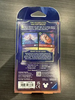 Shimmering Skies Starter Deck Disney Lorcana Amethyst Ruby Sealed - Image 2