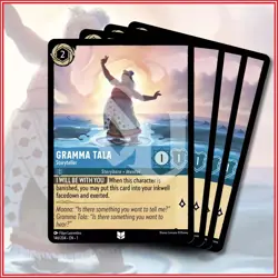 Disney Lorcana TCG: GRAMMA TALA - STORYTELLER x4 | Uncommon *IN STOCK* - Image 1