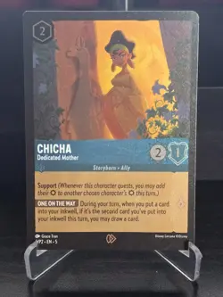 Disney Lorcana - Chicha Dedicated Mother - Cold Foil Promo - 5/P2 - NM - Image 1