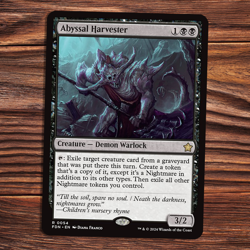 Abyssal Harvester - Near Mint - Foundations - Magic the Gathering - Image 1