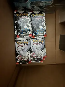 Pokemon TCG: NEW SV Black Bolt White Flare Booster Packs (Lot Of 60) - Image 1