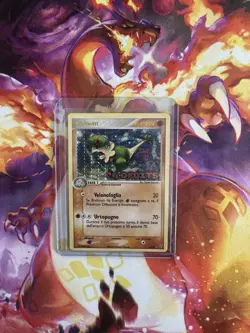 Pokemon TCG Breloom 3/107 EX Deoxys Holo Rare Stamped 2005 - Image 1