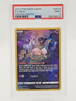 2023 POKEMON SWSH FA/MEW CROWN ZENITH GG10 PSA 9 MINT - Image 3