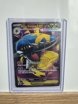 Mega Sharpedo ex 113/094 Ultra Rare Phantasmal Flames Pokemon - Image 1