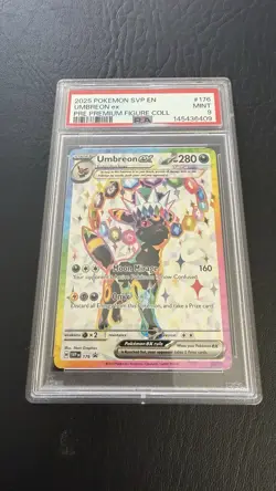2025 Pokemon Score En Umbreon Ex Pre Premium Figure Coll Psa 9 - Image 1