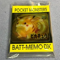 Pokemon Vintage Japanese Tomy Battle Game Note DX - Raichu Pikachu - #0919 - Image 1