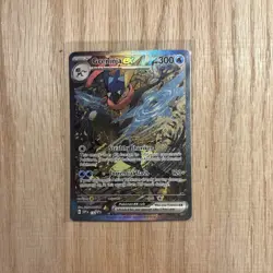 Greninja ex SVP132 Pokemon Scarlet & Violet Black Star Promo Pokemon TCG NM - Image 1