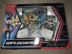 Pokemon TCG Hop's Zacian ex Box - Journey Together 4 Booster Packs New & Sealed - Image 1