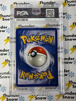Typhlosion Holo #28 2002 Pokemon Expedition PSA 7 - Image 2