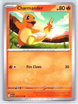 Pokemon ME: Ascended Heroes #020/217 Charmander Common - Image 1