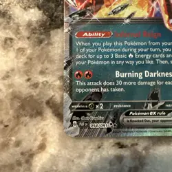 Charizard ex 054/91 Sv03: paldean fates Holo Pokemon TCG - Image 4
