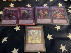 Title: Yu-Gi-Oh Dark Magician of Destruction, And Timaeus Cr, With Other Fusion. - Image 1