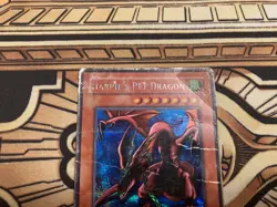 Harpie’s Pet Dragon FMR-002 Prismatic Secret Rare Damaged Yugioh Card - Image 3