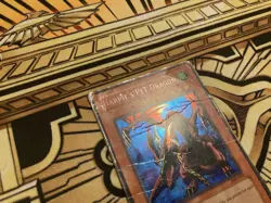 Harpie’s Pet Dragon FMR-002 Prismatic Secret Rare Damaged Yugioh Card - Image 5