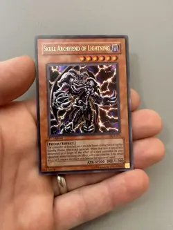 Yugioh Skull Archfiend of Lightning DCR-073 Dark Crisis 1st Edition NM / LP - Image 2