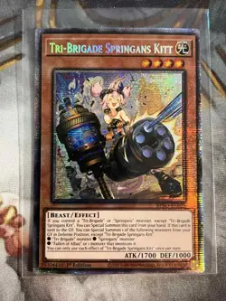 Tri-Brigade Springans Kitt - BPRO-EN025 - Starlight Rare YuGiOh - Image 1